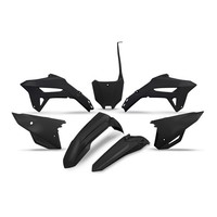 Kit Plastica Ufo Schwarz Honda Crf 450 R FüR Motorrad Ersatzteile