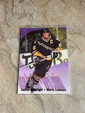1994 Flair Mario Lemieux Center Spotlight #6 of 10