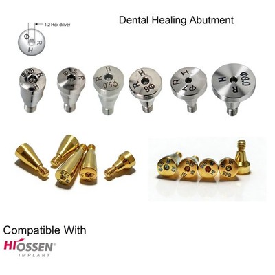 Ti Healing Abutment Gingiva Formers For Hiossen Mini Regular Implant Healing Cap