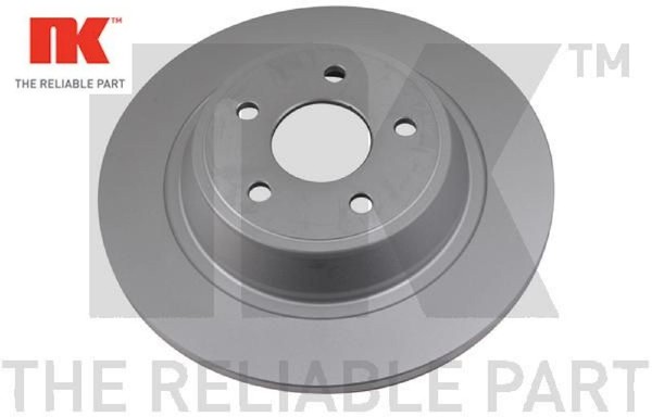 2X Bremsscheibe NK 3125101 2 Bremsscheiben Hinterachse Hinten FüR Ford-image