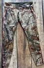 UNDER ARMOUR COLDGEAR SCENT CONTROL CAMO PANTS PINK WOMENS LARGE EXCELLENT