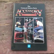 Vintage 1980s General Motors Accessory Collection Booklet GM Dealership Guide