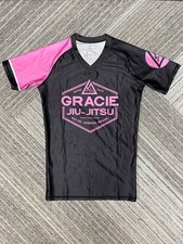 NEW Women's Gracie Jiu Jitsu/MMA pink rashguard size XS