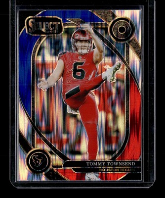 2024 Panini Select Tommy Townsend Red & Blue Prizm Shock #296 | eBay