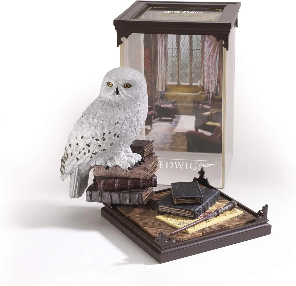 Hedwige Harry Potter Magical Creatures N°1 Figurine Noble Collection Scellée ⭐ - Photo 1/4