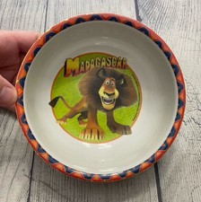 Zak Brand Madagascar Movie Melamine Toddler Bowl