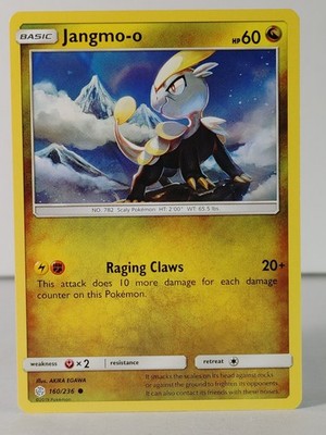 Jangmo-o - SM: Cosmic Eclipse #160 - POKEMON -NM -singles