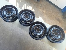 Fiat Panda 141 4x4 86/03  set 4 cerchi canale originale  4J X 13 Neri Nuovi