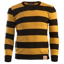 13-1 / 2 Maglione Outlaw nero / giallo TG. XL