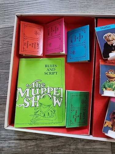Komplett 1977 THE MUPPET SHOW Brettspiel Parker Brothers Vintage Kermit - Bild 3 von 8