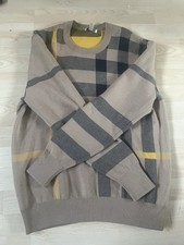 AUTHENTIC Burberry Brit Wool pull SIZE: L, Good condition, Beige, Wool