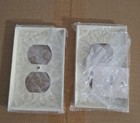 Two Decorative Tin Electrical Socket Plates — photo 2