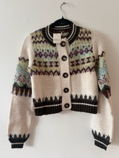 Free People We The Free gemusterte Oatmeal Mi...