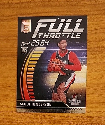 2023-24 Elite Full Throttle Scoot Henderson RC