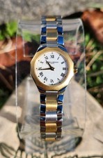 Baume & Mercier Mini Riviera 65507 Stainless / 18K Yellow Gold 22mm Ladies Watch 13