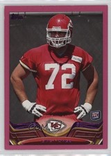2013 Topps Pink BCA Border 34/399 Eric Fisher #368 0q3