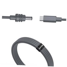 Starlink Mini Type-C to DC Power Cable 9.8FT/3M Gray,for Starlink Mini