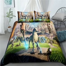 Image of Harry Potter Doona Quilt Duvet Cover Set Pillowcase Single Double King Size Bed