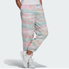 Adidas Originals R.Y.V. track pants pastel marble print size Small
