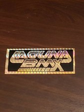 Original Laguna BMX Gold Prism decal
