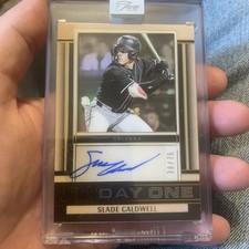 2025 Panini Three And Two Baseball #DOA-SCW /75 Slade Caldwell