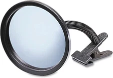 See All Industries ICU-10 Portable Mirror Convex Indoor Hardboard 7" dia. Clip
