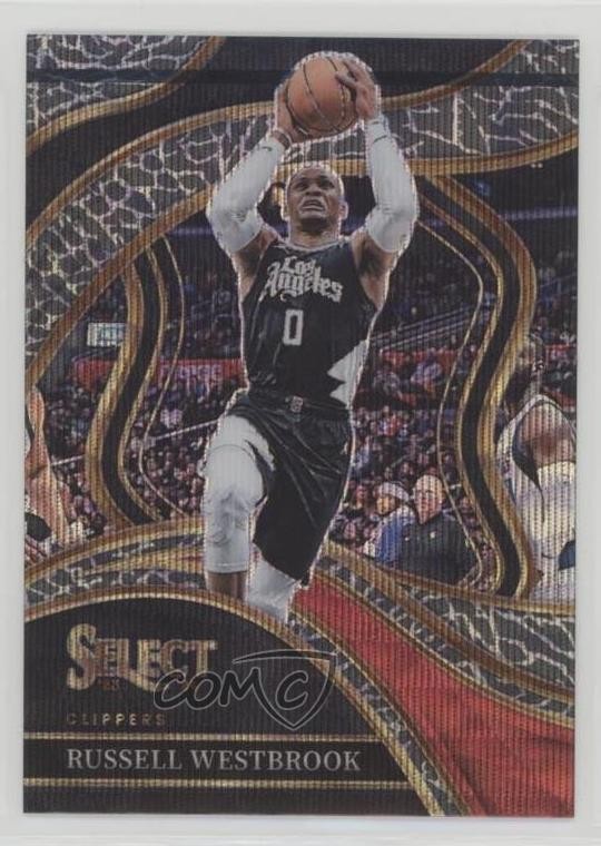 2023-24 Panini Select Courtside Elephant Prizm Russell Westbrook #255