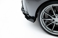 Diffusor Flaps V.2 Passend FüR Bmw 1Er M-Paket F70 Schwarz Hochglanz