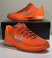 Nike Kobe 6 Protro Total Orange FV9676-800 GS Size 6Y /W7.5 DS New