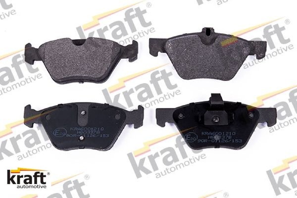 Kraft 6001210 Bremsbelagsatz FüR Scheibenbremse Bremsbelagsatz-image