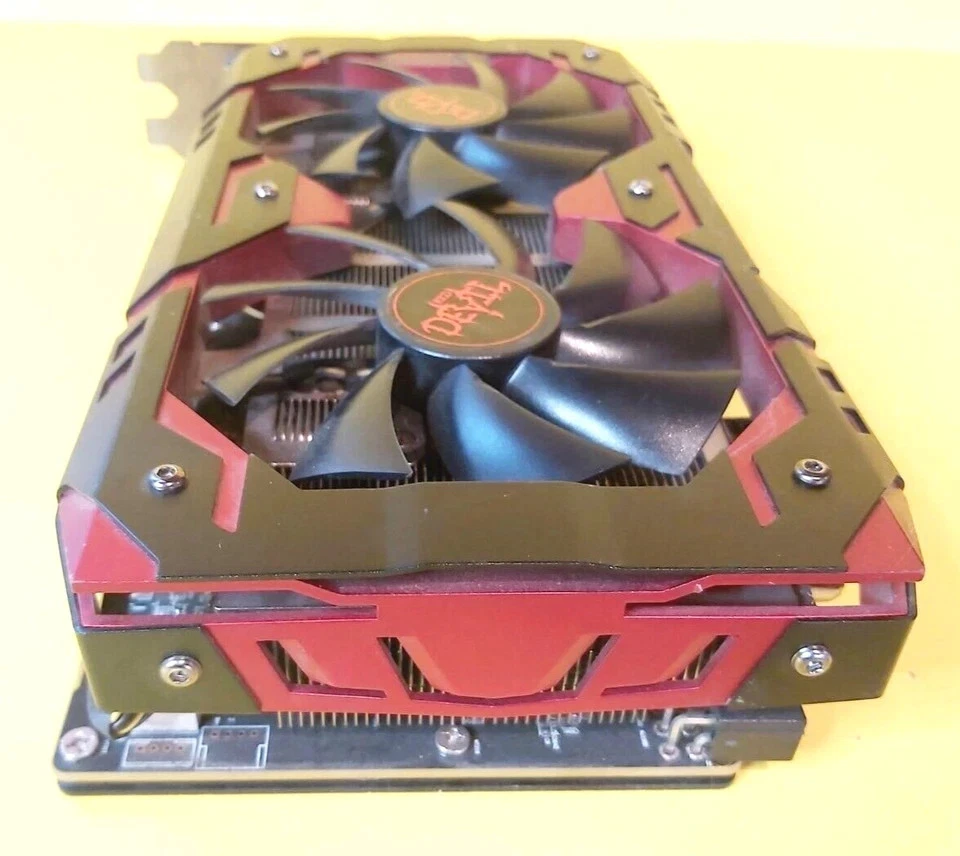 POWERCOLOR RED DEVIL AXRX580 8GBD5-3DH/OC 8 GB GDDR5 AMD RADEON GRAPHICS CARD 🔥 - Image 4 of 4