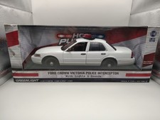 GREENLIGHT HOT PURSUIT CROWN VICTORIA POLICE LIGHTS & SIREN SOUNDS 1:18