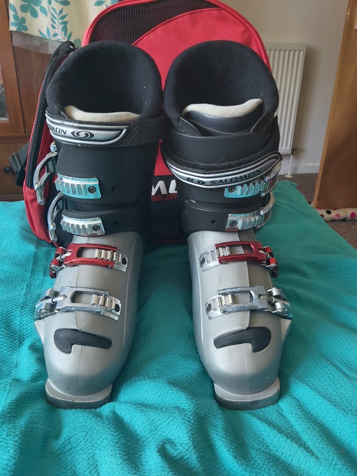 SALOMON Scarponi da sci uomo Solomon Carbon Link 85 Flex taglia UK 8