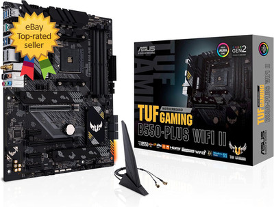 Gaming B550 PLUS Wifi II AMD AM4 (3rd Gen) ATX Gaming Motherboard CPUs