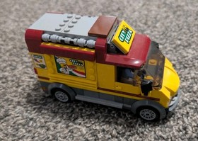 Lego City 60150 - Pizza Van Food Truck (Incomplete)