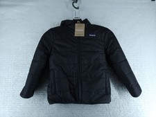 Patagonia Kid's Ready Freddy Hoody Reversible Jacket - Black New Size XS 5-6 