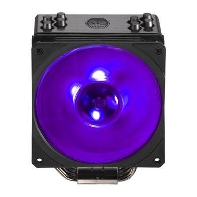 Cooler Master - Hyper 212 RGB Black Edition 120mm CPU Cooling Fan with RGB Light
