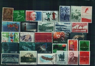 Norwegen Briefmarken 1 Steckkarte postfrisch/gestempelt