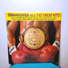 Commodores All The Great Hits Vinyl LP 1982 Motown 6028ML Lionel Richie Funk