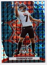 2022 PANINI MOSAIC YOUNGHOE KOO #9 GENESIS PRIZM  atlanta falcons