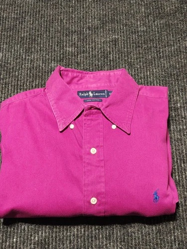 Uncommon Polo Ralph Lauren Blake Men's Button Down  Shirt Made In Mauritius. - product listing photo