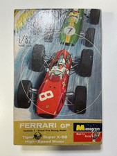 VINTAGE Toy 1965 Monogram 1/32 Ferrari GP Formula 1 Race Car Slot Solo Caja