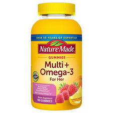 Nature Made Womens Multivitamin + Omega-3 Gum...