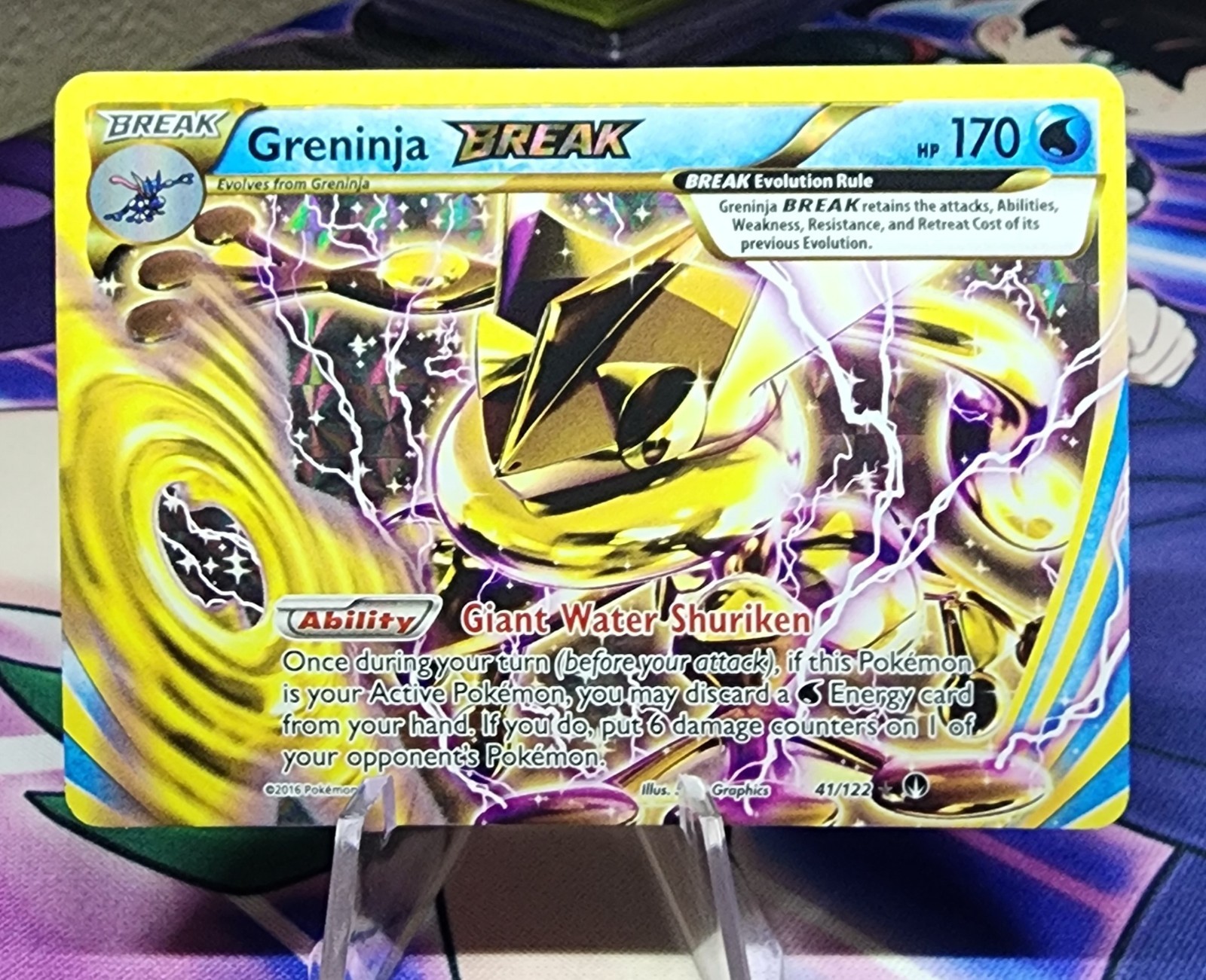 Greninja BREAK 41/122 Breakpoint Holo