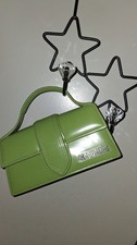Jacquemus Le Grand Bambino Patent Shoulder Bag Women's Green