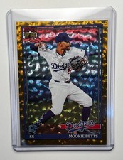 2026 Topps 75 Series 1 - Mookie Betts 1991 Crackle Insert Gold FIRST PRINT /50