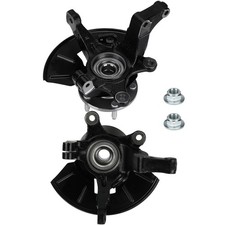Front Left and Right Side Steering Knuckle  Wheel Bearing Hub Assembly Compa...