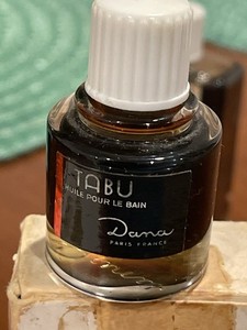 Tabú Dana Paris Guile Pour Le Bain  Bath Oil NOS Sealed Ultra Rare Vintage Paris