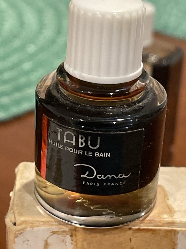 Tabú Dana Paris Guile Pour Le Bain  Bath Oil NOS Sealed Ultra Rare Vintage Paris