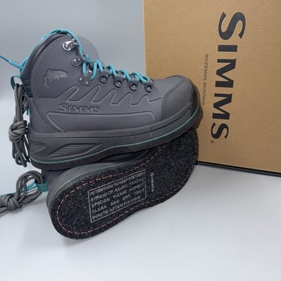 Simms Freestone Wading Boot-  Felt - Slate- Women s 7 - New